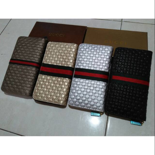 Dompet panjang resleting 60017 emboss G