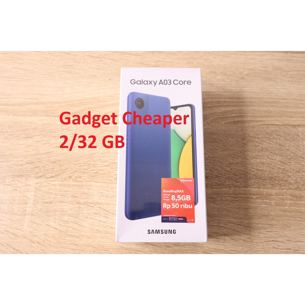 Samsung Galaxy A03 Core 2/32 GB & A01 Core 1/16 GB & 2/32 GB - Garansi Resmi SEIN - New