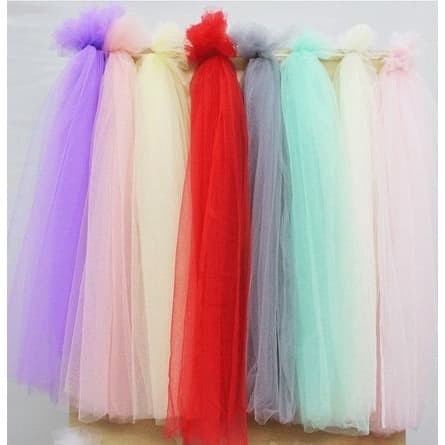 Soft Tulle Fabric - Kain Tulle Lembut (150x100cm)