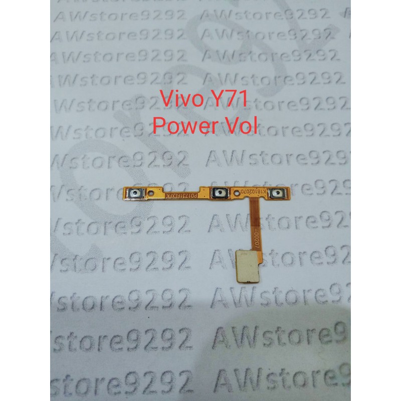 Flex Flexibel Flexible Power On Off Volume Vivo Y71