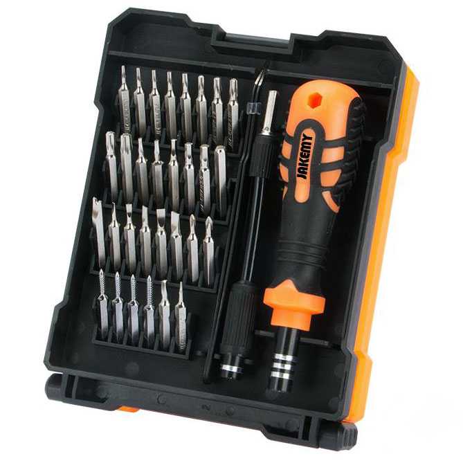 ( OBENG SET ) Jakemy 34 in 1 Obeng Set - JM-8159 Screwdriver Set / Obeng Alat Reparasi Perbaikan Elektronik / Obeng serbaguna