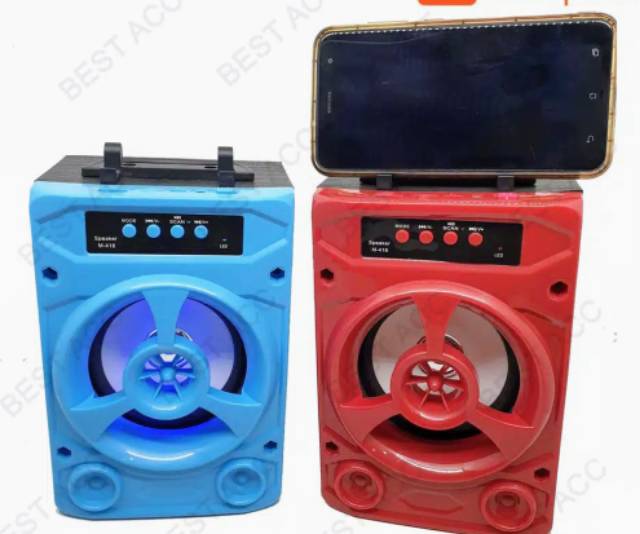 Speaker bluetooth MH 418 speaker wireles termurah suara dijamin mantab