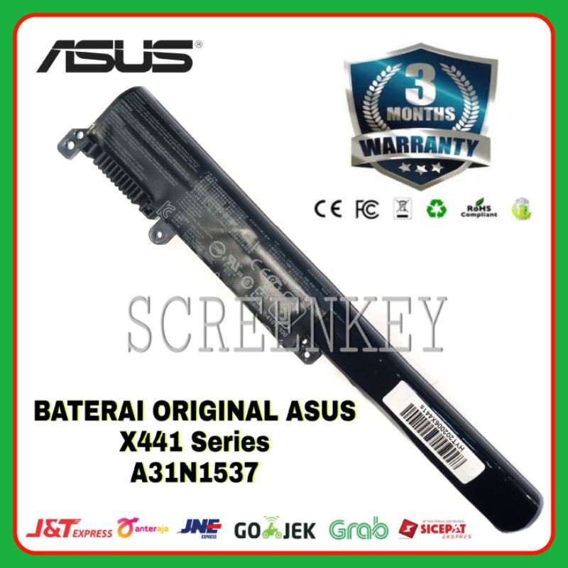 Baterai Batre Laptop ASUS X441 X441U X441N X441S X441UA X441UV X441SA X441SC A31N1537 Original