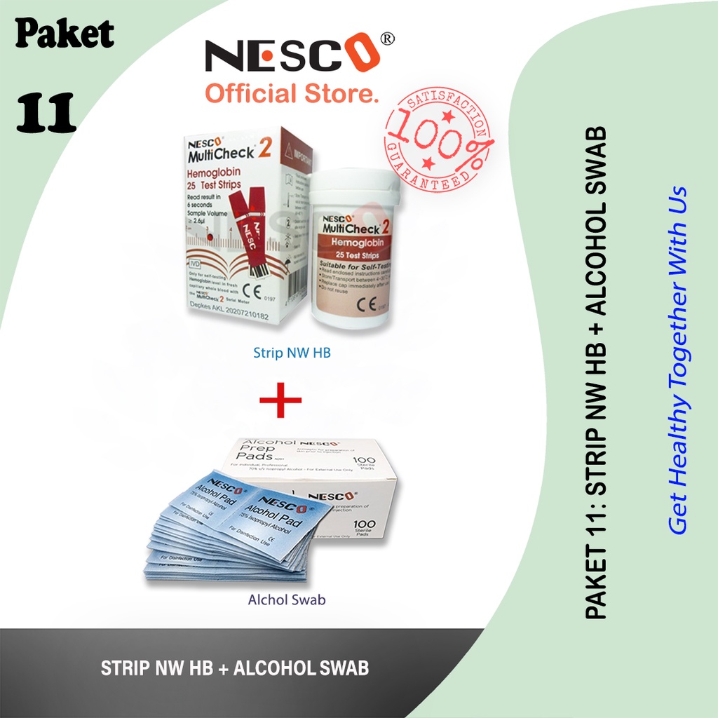 Nesco, Tabung BBS/LED/Westergren, isi 50 pcs/box, Harga/PCS, SM