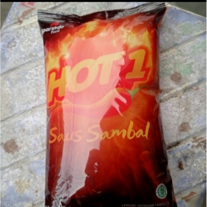 

Saus sambal hot one 1kg refill