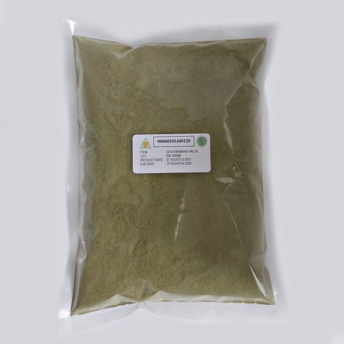 

Daun Bawang Halus / Leek Powder Kemasan 500 Gr Kualitas Premium