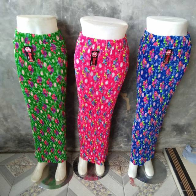 Rok Plisket Buat setelan kebaya