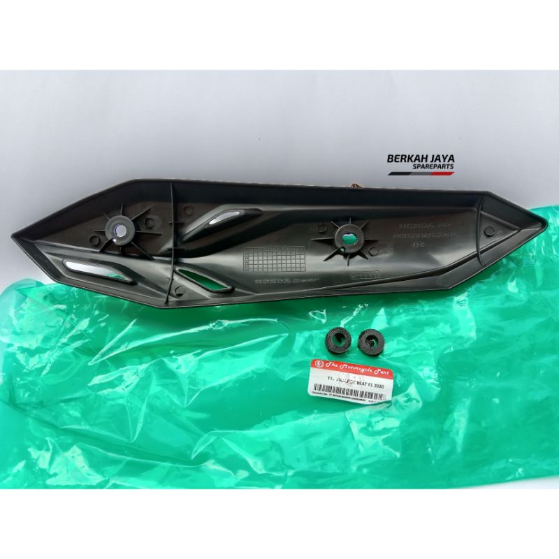Pelindung Knalpot Honda Beat Fi 2020 2021 2022 2023 Cover Tameng Tutup Knalpot