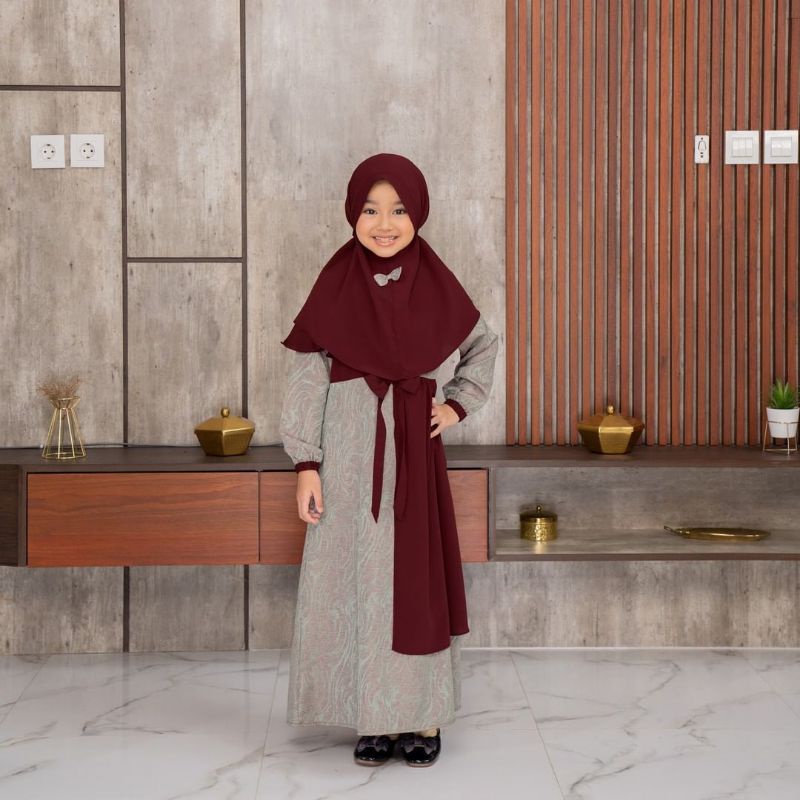 Nibras Setelan Gamis Anak Sarimbit Lebaran 2022 // Sarimbit Nibras Highlight