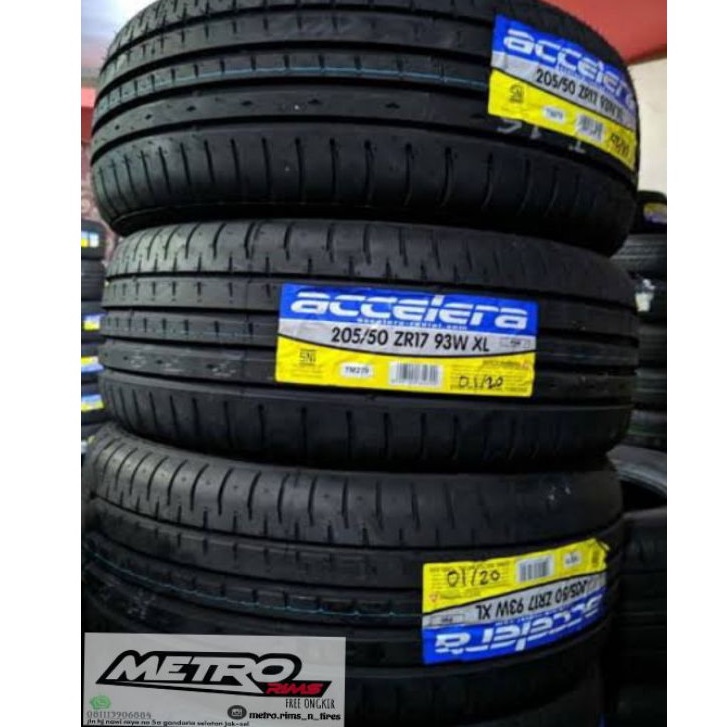 Ban Mobil Avanza Xenia Ring 17 205/50 Merk ACCELERA PHI-R 205 50 R17 Ban Tubles Untuk Velg Ring17