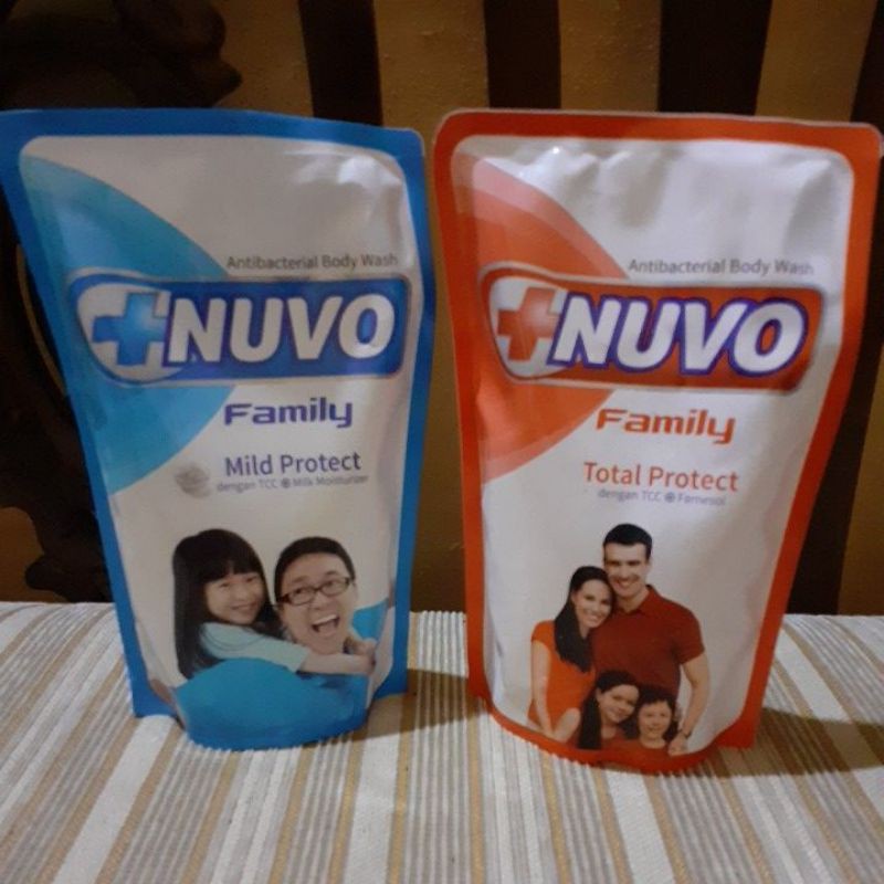 Sabun cair body wash Nuvo 825ml