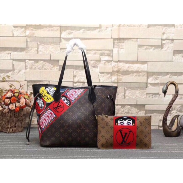 Tas LV Neverfull Mono Kabuki mirror quality