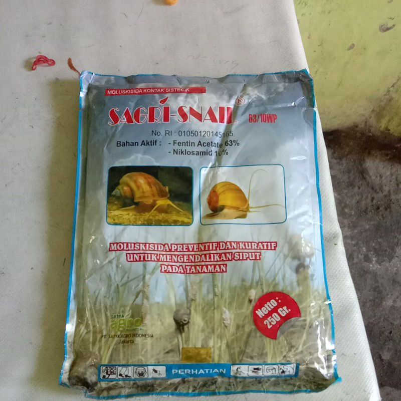 MULUKISIDA SAGRI SNAIL 63/10WP ( 250 GRAM )