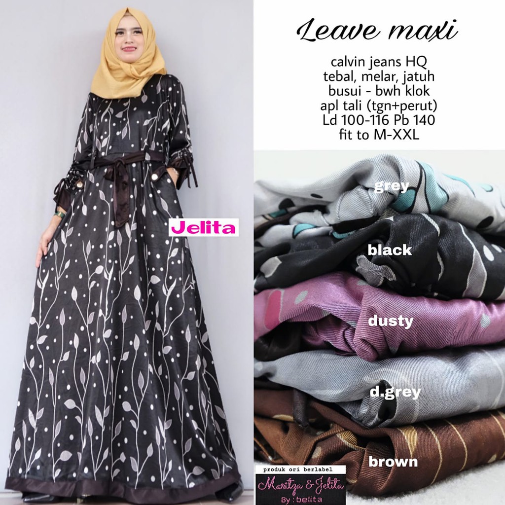 LEAVE MAXI MATT CALVIN JEANS BUSUI FRIENDLY BY JELITA
