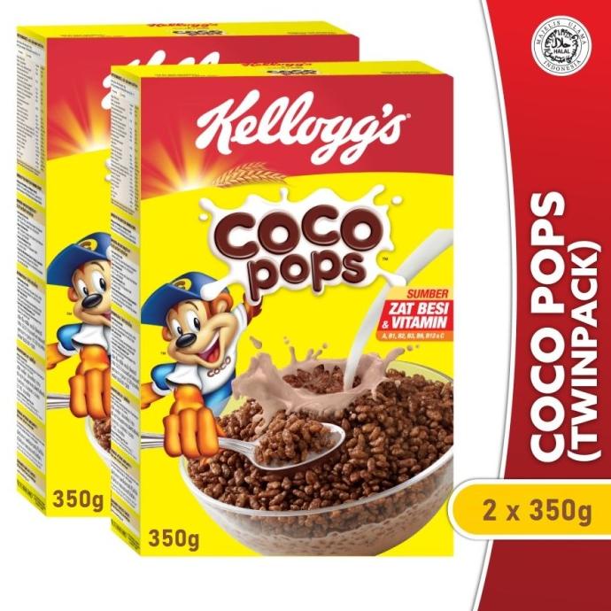 

[SPECIAL BUNDLE] Kelloggs Coco Pops Sereal 2 x 350 gr