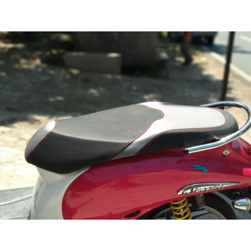 Jok SCOOPY kulit x ride - Jok SCOOPY Custom - Jok slim SCOOPY