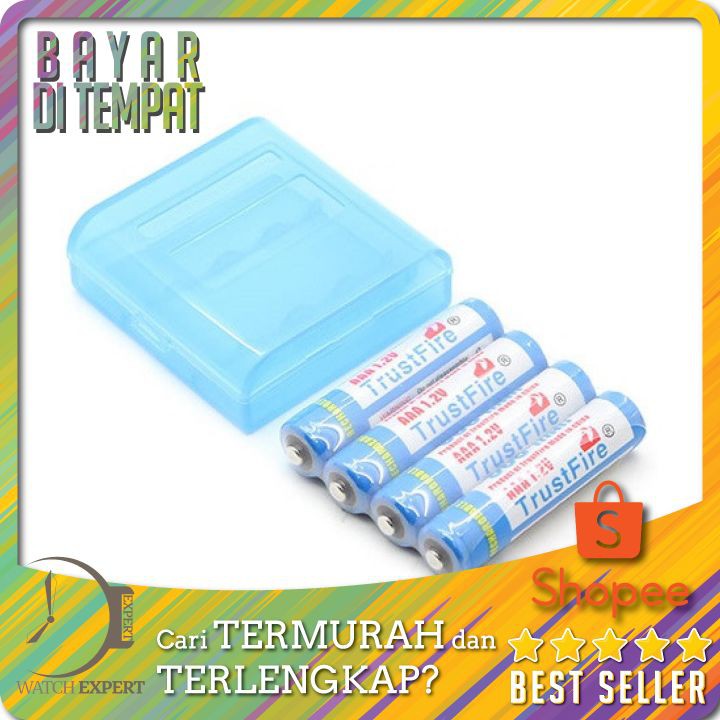 TERMURAH Baterai AAA Rechargeable Ni-MH 900mAh 1.2V 4 PCS