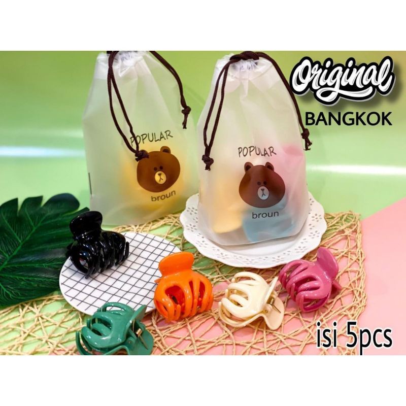 ORIGINAL JEPITAN JEDAY CAKAR ISI 5PCS FREE POUCH jedai cakar 5 asli bangkok import BANGKOK