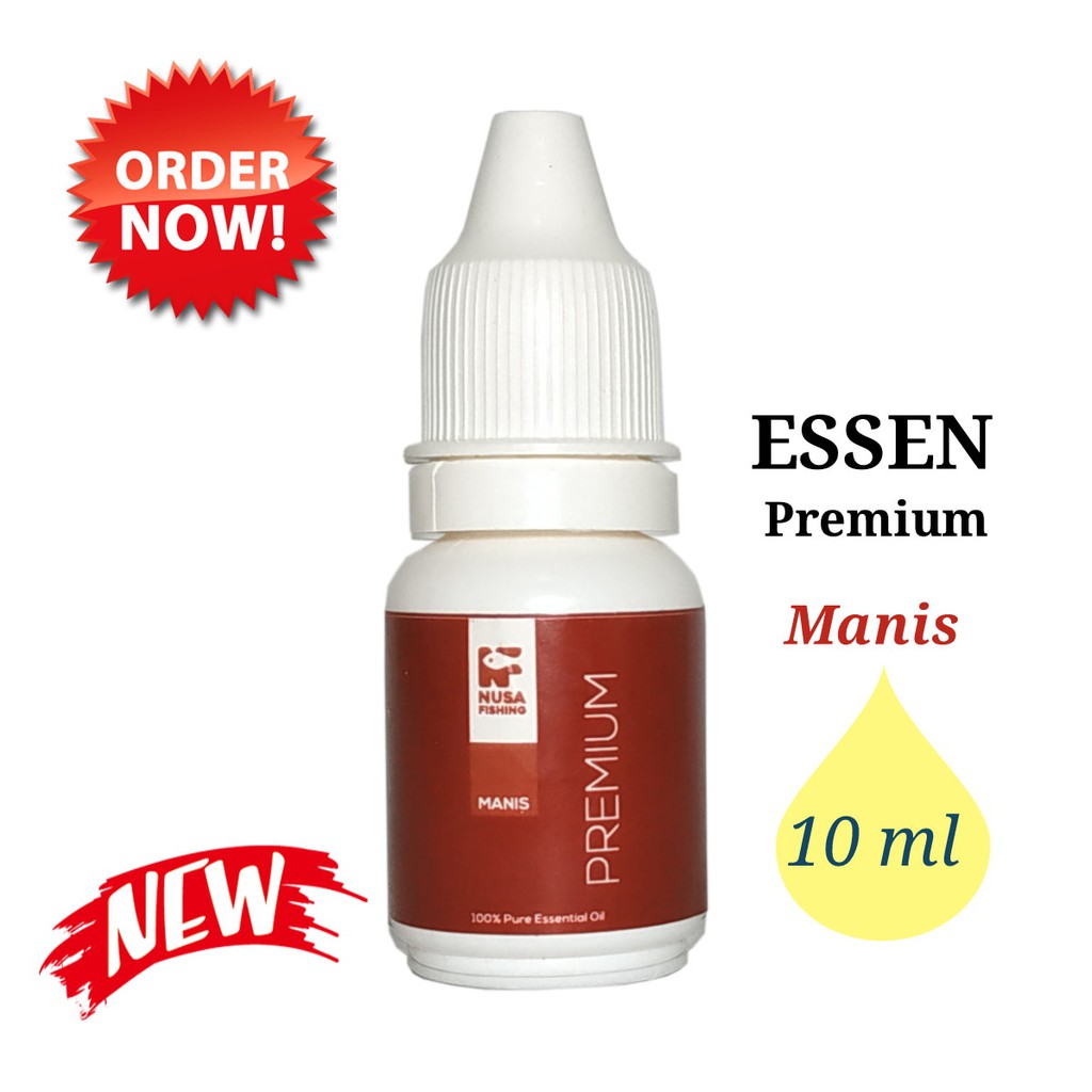 UMPAN MANCING ESSEN PREMIUM GALATAMA IKAN BAWAL MAS BY NUSA FISHING VARIAN MANIS 10 ML