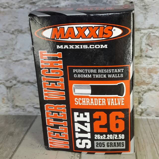 Ban Dalam Sepeda Merk Maxxis Ukuran 26x2,2/2,50 Pentil Besar