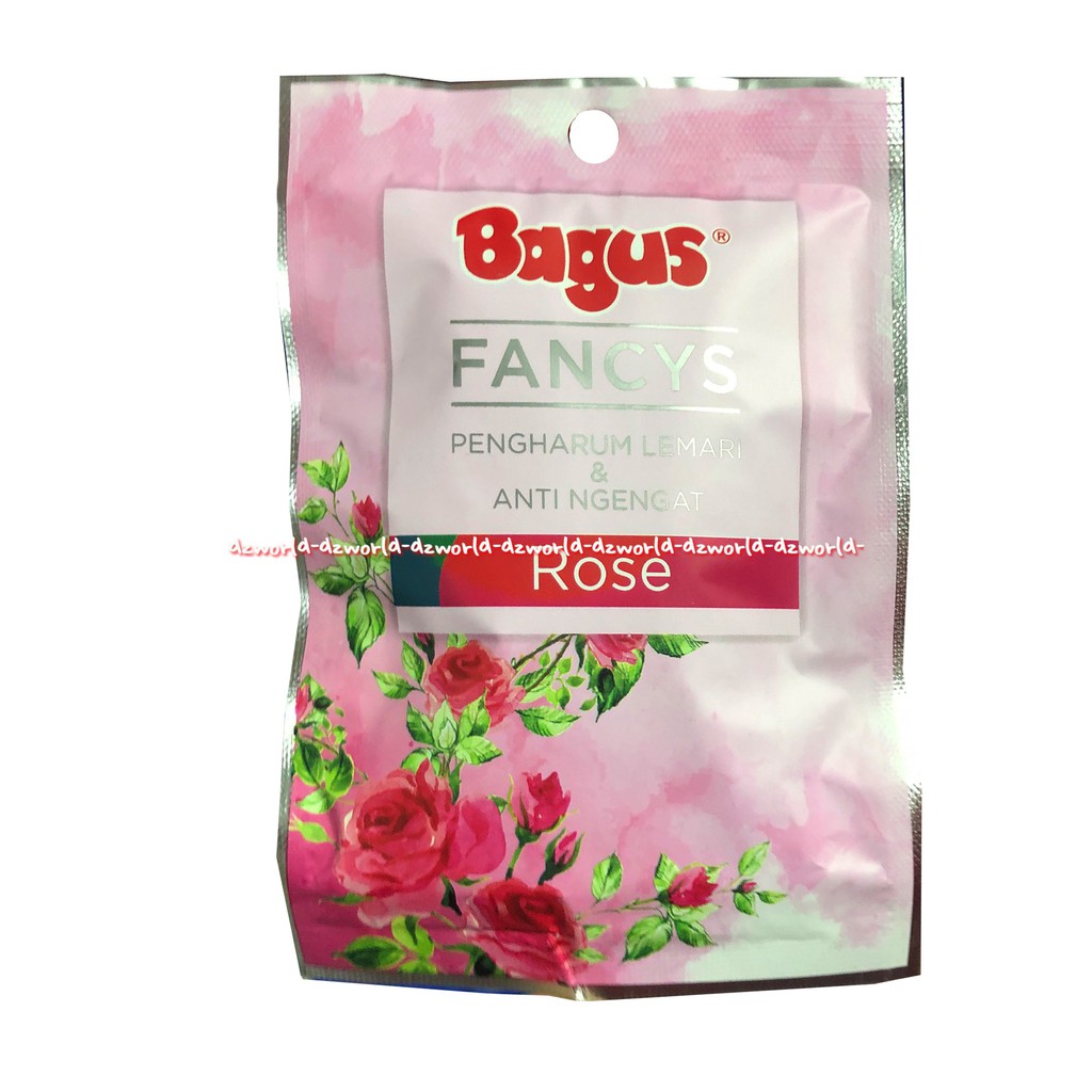 Bagus Fancy Pengharum Lemari Kamper anti ngengat Rose Lavender Jasmine 60gr