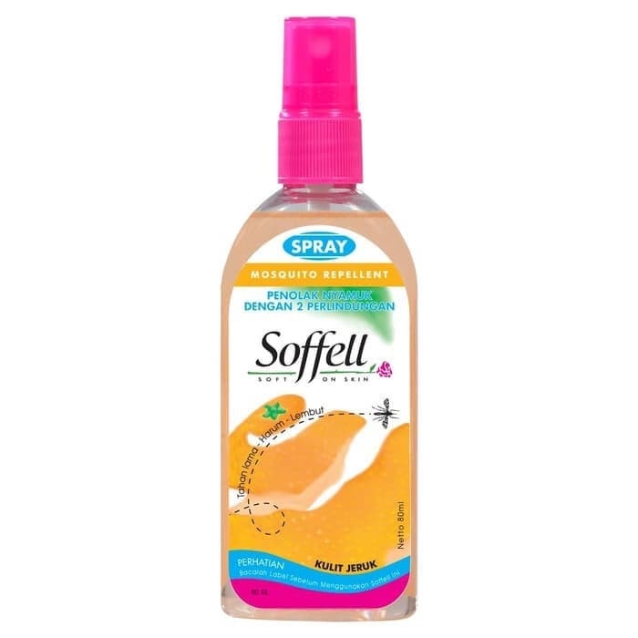 soffel spray jeruk anti nyamuk