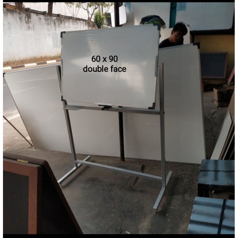 

whiteboard double face 60 x 90 cm