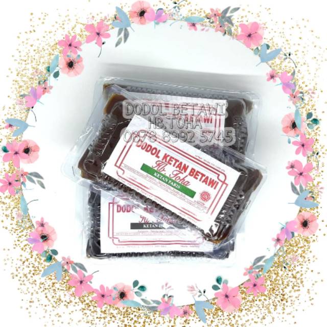 

DODOL BETAWI HB.TOHA MIKA KECIL 500gr