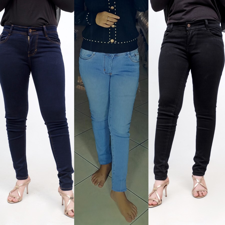 CELANA SOFTJEANS HIGHWAIST MODEL SKINNY