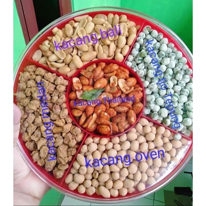 Kacang campur mix Toples bulat