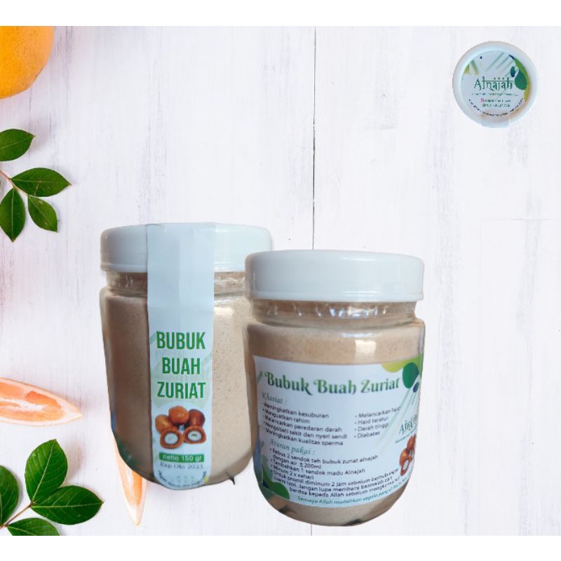 

SERBUK ZURIAT 100% Asli 150gr COD Gratis Ongkir Extra
