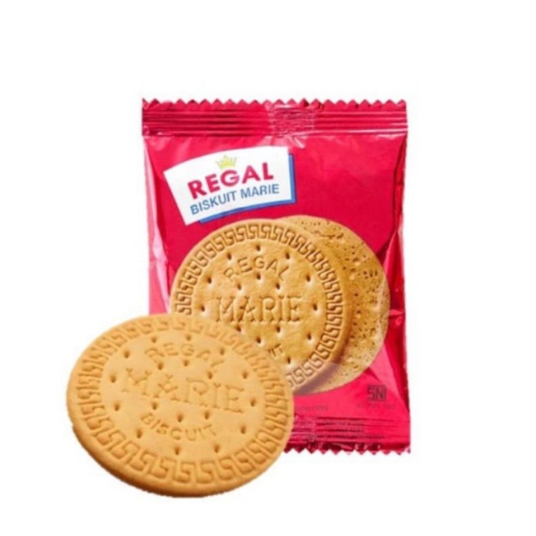 PCS - Biskuit Biscuit Regal Marie Sachet Cemilan Snack Kue Anak makanan ringan
