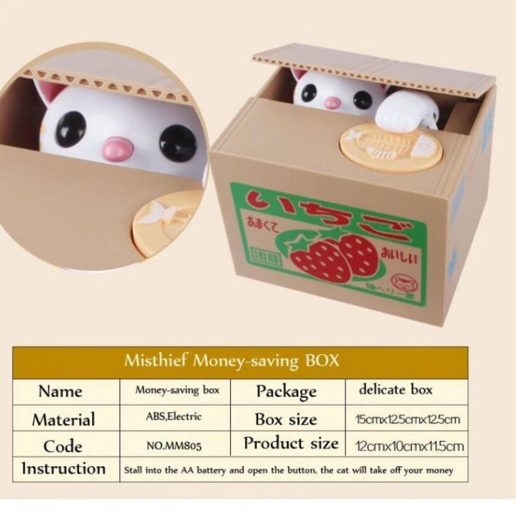 Jual Belanja Murmer celengan kucing pencuri dan terlucu/celengan kucing