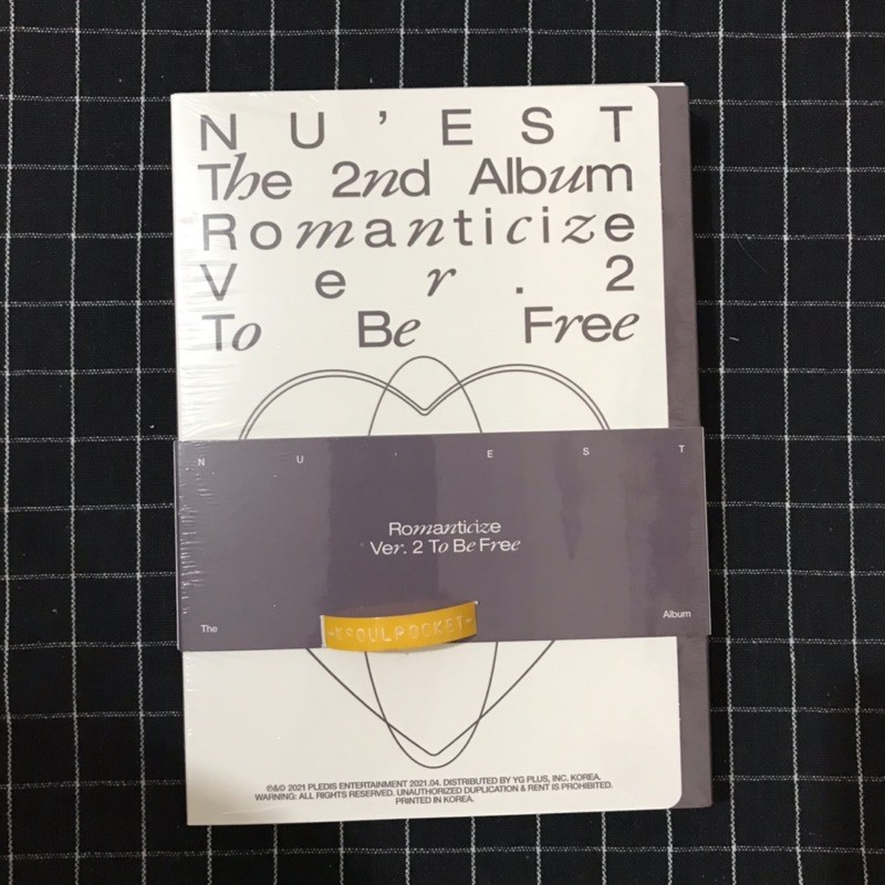 [READY STOCK] NU’EST - The 2nd Album [Romanticize]