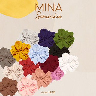 SCRUNCHIE PREMIUM IKAT  RAMBUT  JUMBO DIAMOND BANYAK WARNA 