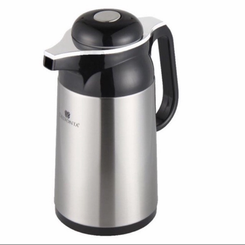 Delvonta vacuum jug / termos air panas stainless 1liter 1,3liter 1,6liter 1,9 liter