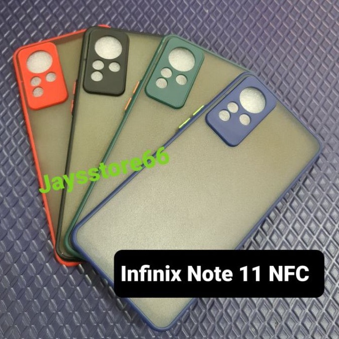 Silikon Case Dove My Choice Infinix Note 11 NFC Pelindung Kamera