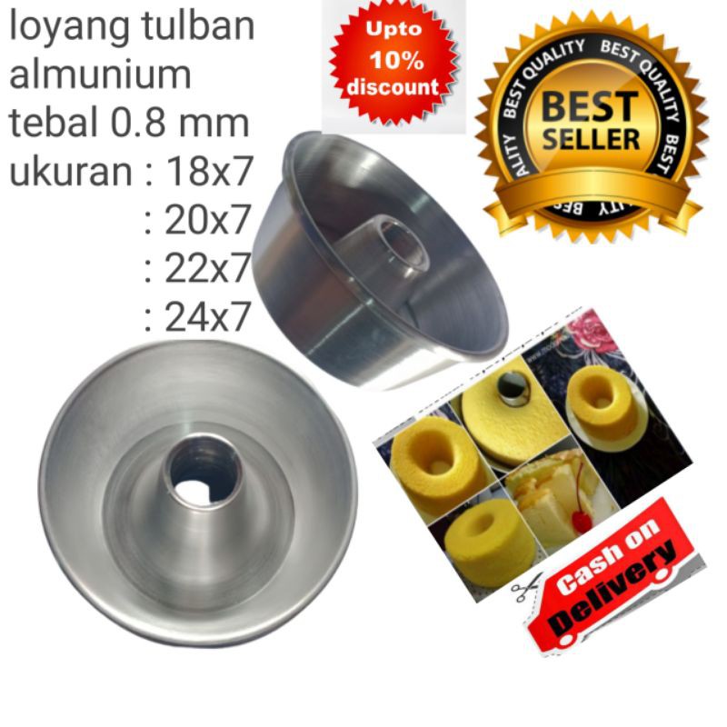 loyang tulban/ loyang bolu pres