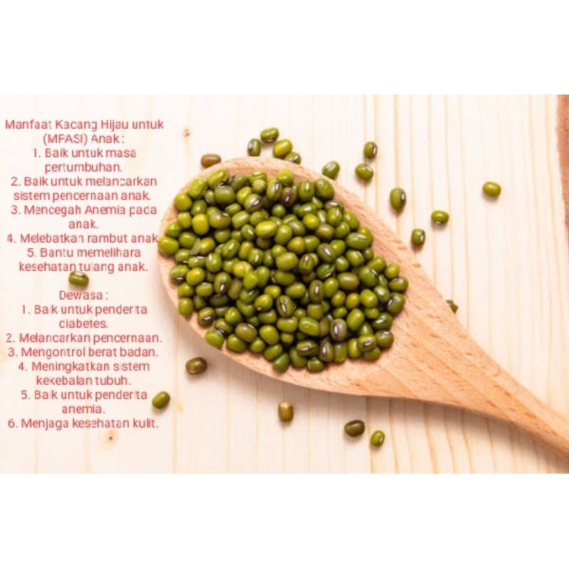

Kacang Hijau Organik / Organik mung beans MPASI