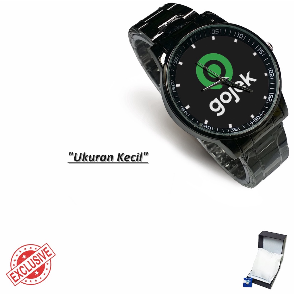 Jam Tangan Rantai Couple GOJEK (Nice)