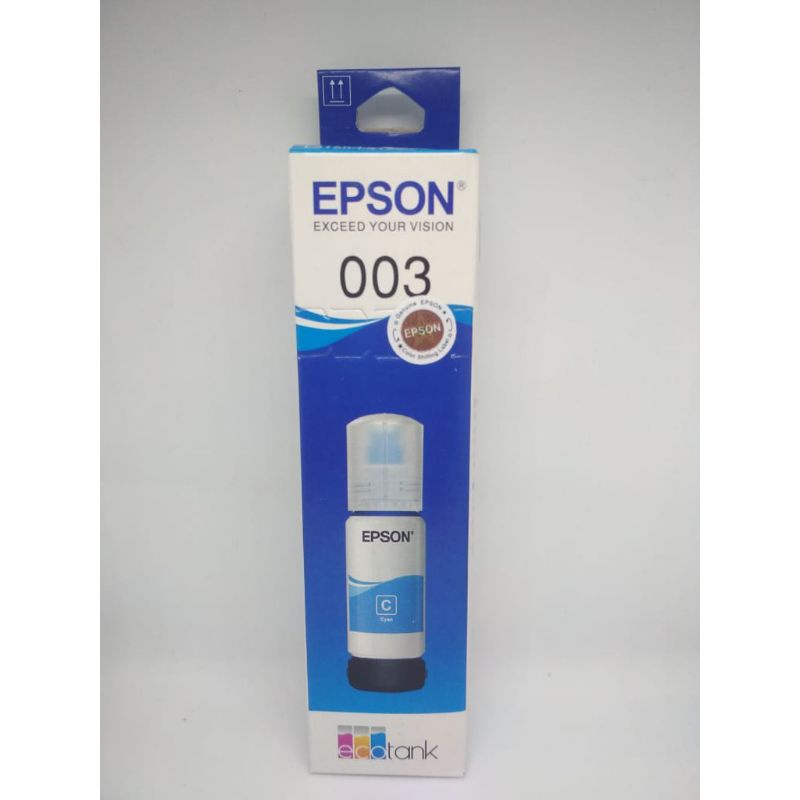 Tinta epson 003 1 set Support Printer :Epson L3110, Epson L13150, Epson L1110, Epson L3100, Epson 51