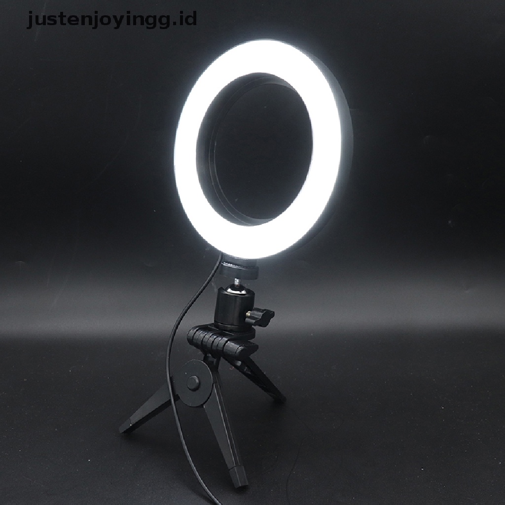 Lampu Flash Ring LED 6 &quot;Bisa Dim Untuk Studio Foto / Video