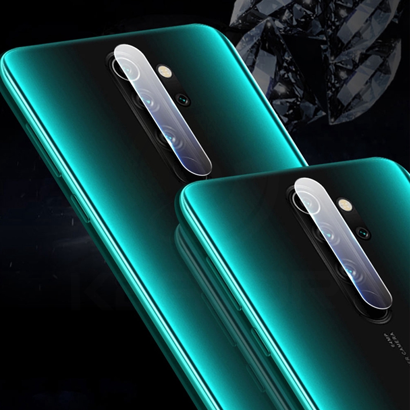 9D Xiaomi Redmi Note 7 8 / Pro 8T Tempered Glass  Full Cover + Lensa Kamera Untuk