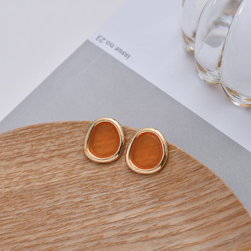 Anting Tusuk Sterling Silver 925 Transparan Gaya Korea Untuk Wanita