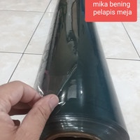 Plastik Bening / Plastik Mika / Taplak Meja Bening Meteran / Sampul Bening / taplak mika