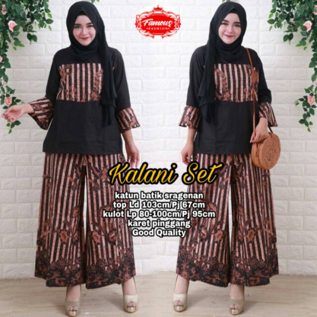 baju setelan gaul wanita