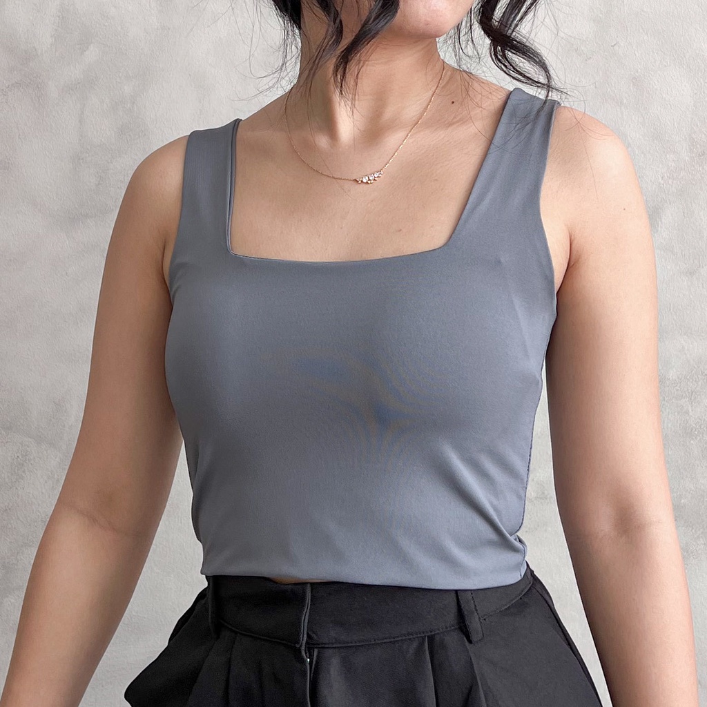 SURRELL - Bella Square Crop Top