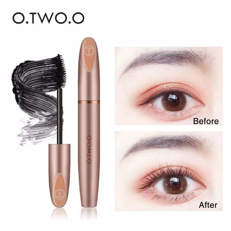 [Miss.Vinka] ORI O.Two.O Mascara 3D Silk Fiber Eyelash Black Waterproof Longlasting Maskara Otwoo