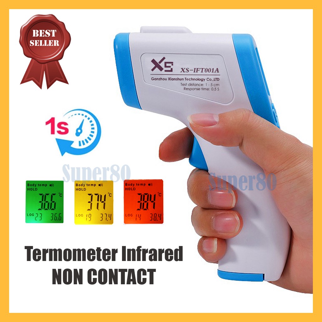 Termometer Infrared Thermometer Digital Suhu Tubuh Non Contact IR Termo