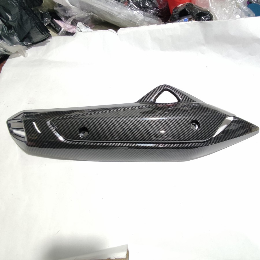 Cover tutup knalpot carbon nmax karbon muffler tutup